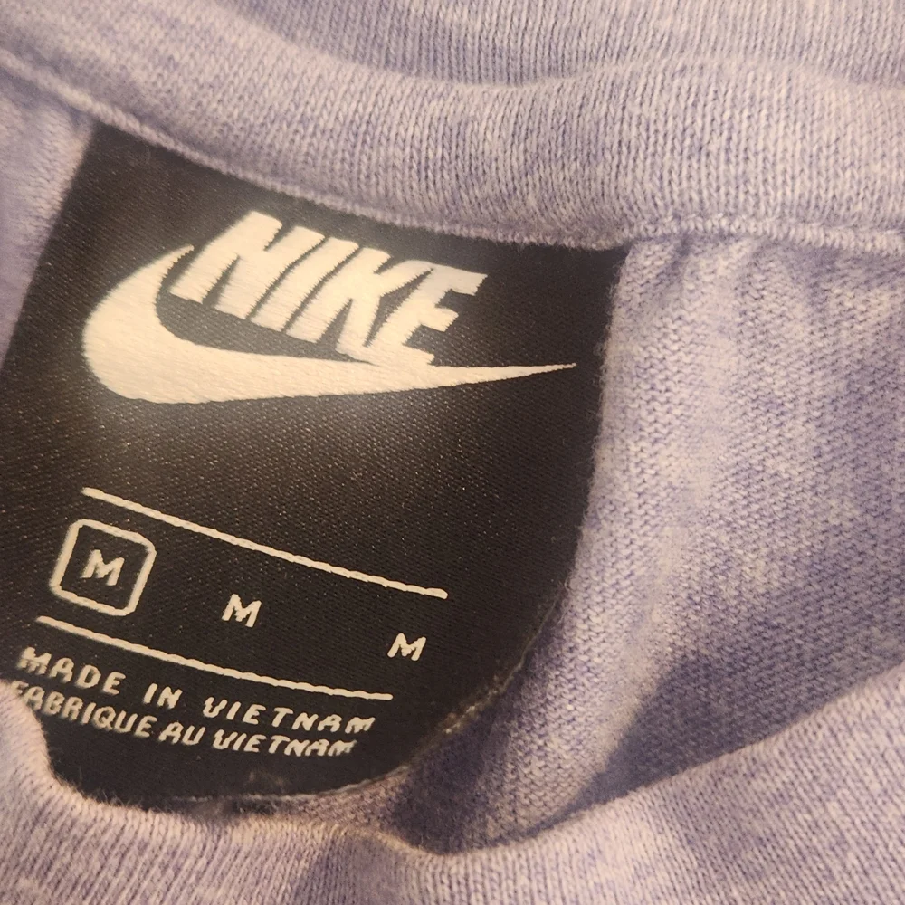 Nike Women's Tank Top - Black and Lavender Size M Euc